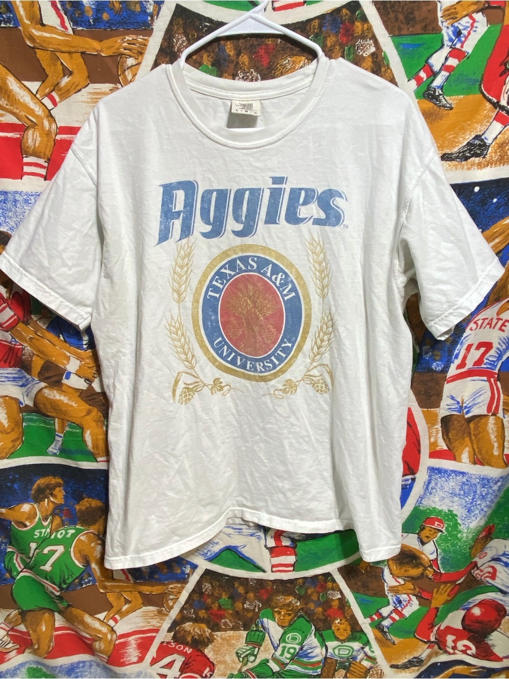 Texas A&M Miller Lite Logo Tee